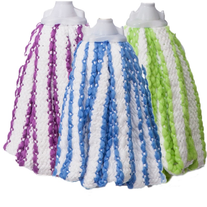 Microfiber Braid Yarn Round Mop refill